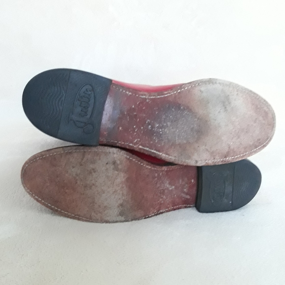 Justin Red Roper Boots - Picture 11 of 11